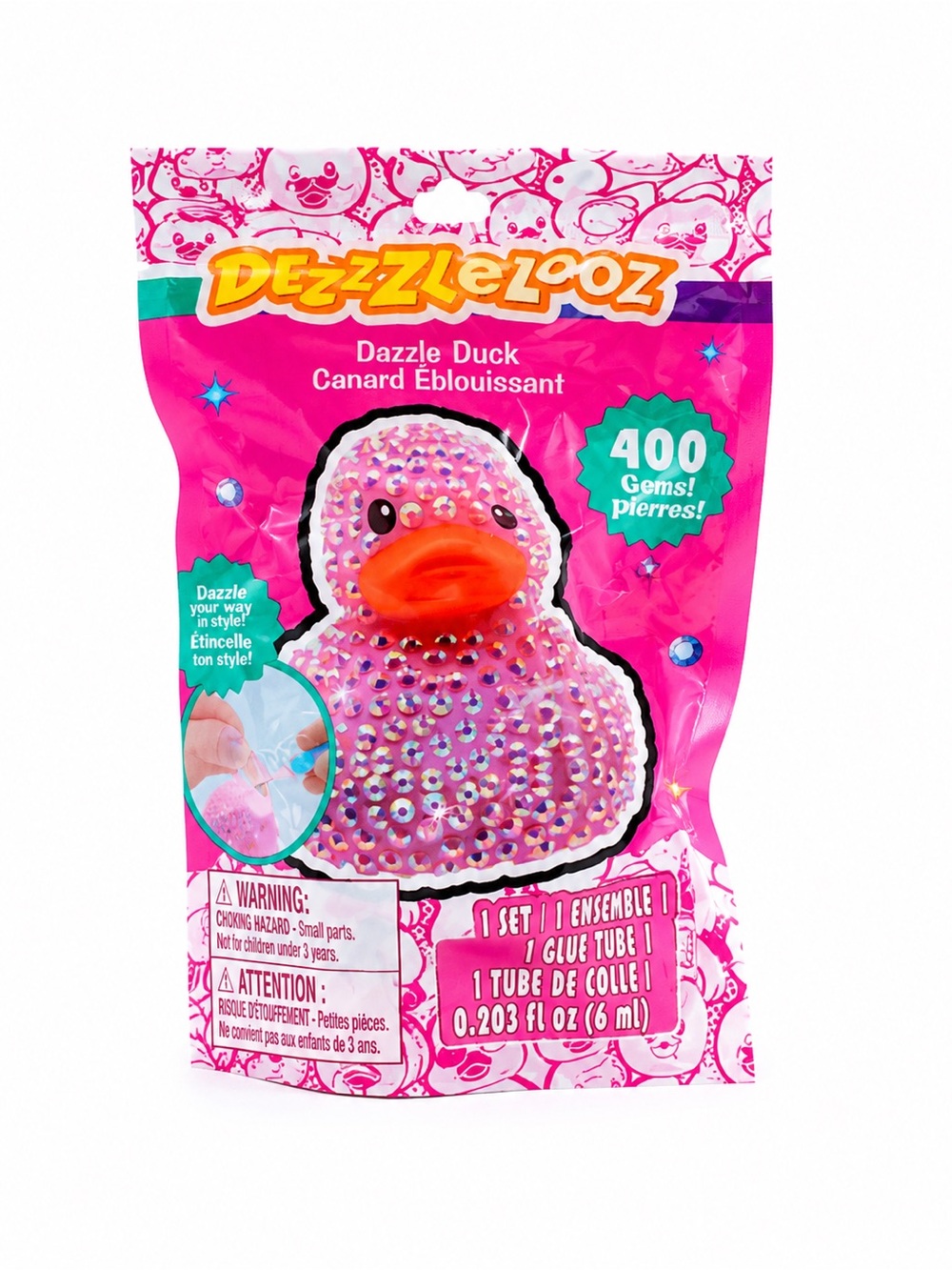 Duckalooz Dazzle Duck DIY Gem Art Kit – NEW Sealed